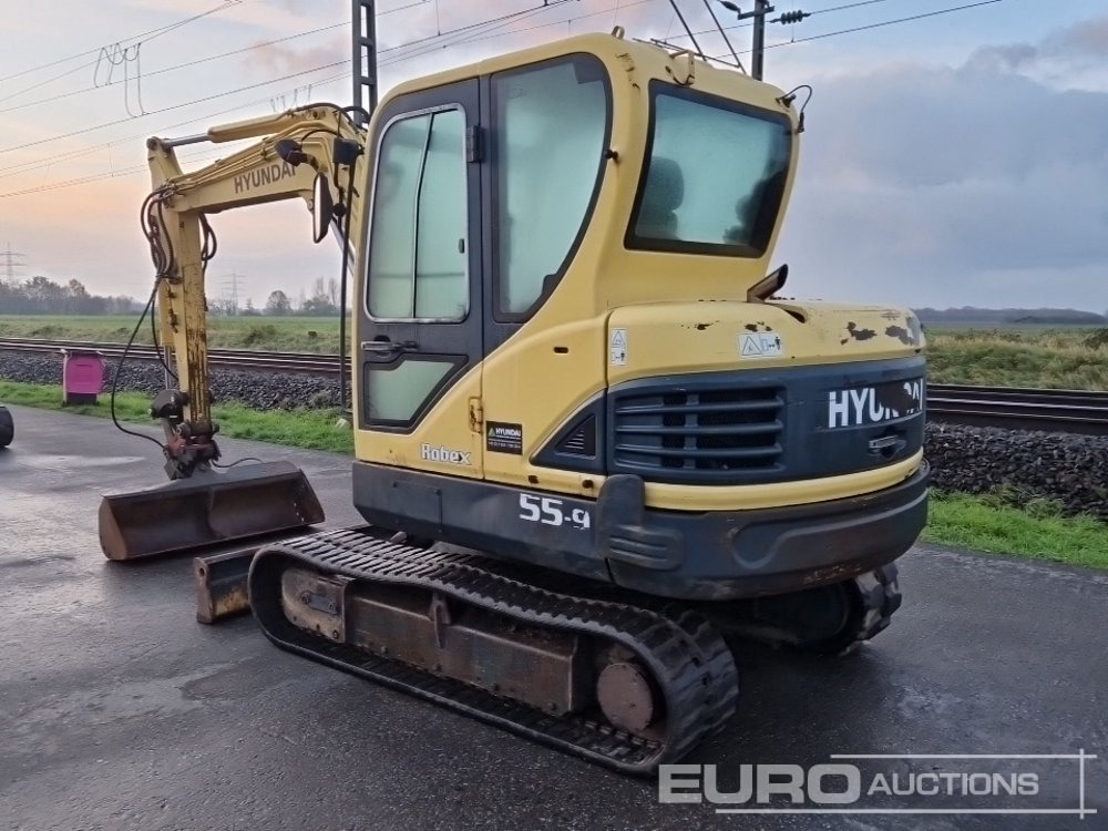 2011 Hyundai ROBEX 55-9 - Minibagger: das Bild 3 2011 Hyundai ROBEX 55-9 - Minibagger: das Bild 3