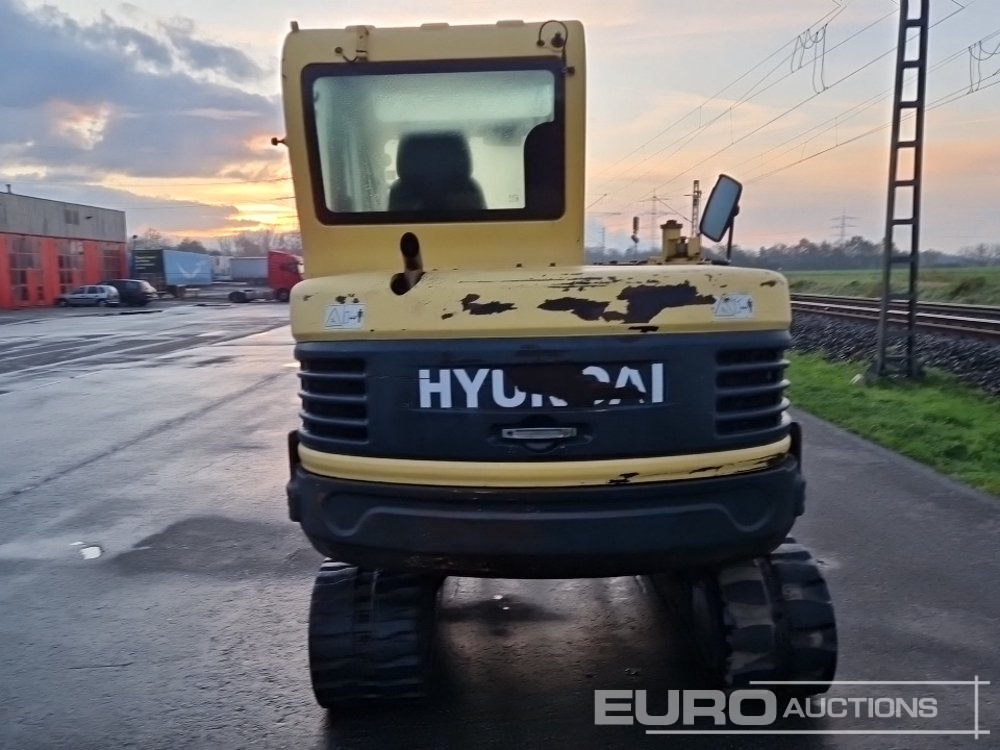 2011 Hyundai ROBEX 55-9 - Minibagger: das Bild 4 2011 Hyundai ROBEX 55-9 - Minibagger: das Bild 4