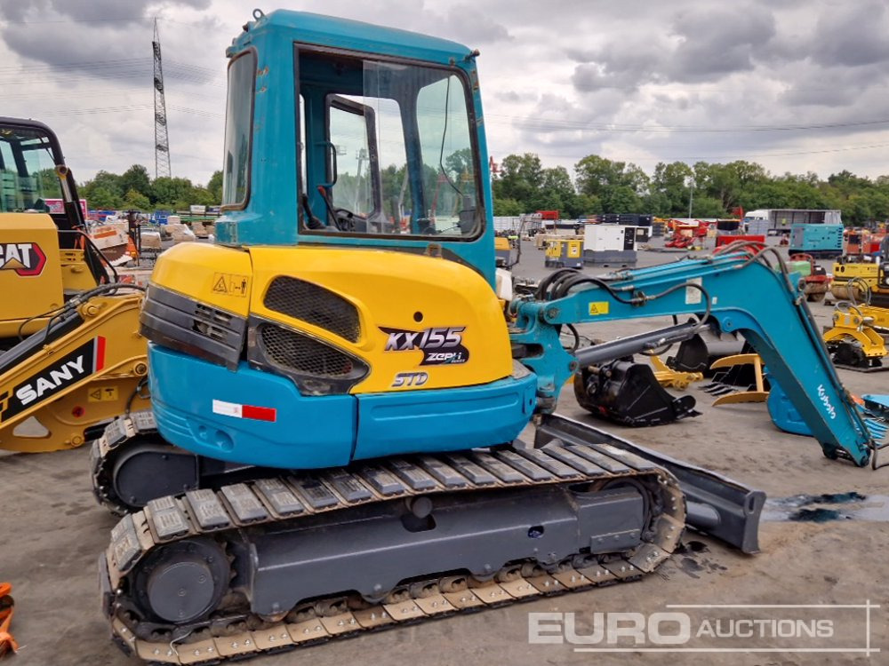 2011 Kubota KX155-3SZ - Minibagger: das Bild 1 2011 Kubota KX155-3SZ - Minibagger: das Bild 1