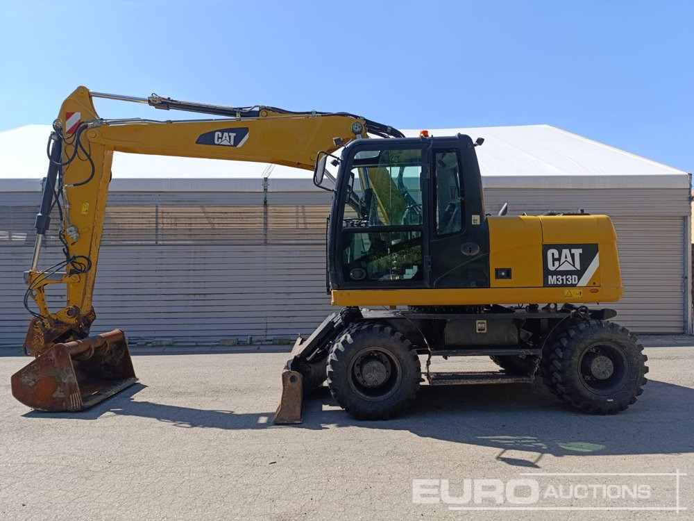 2013 CAT M313D - Mobilbagger: das Bild 1 2013 CAT M313D - Mobilbagger: das Bild 1