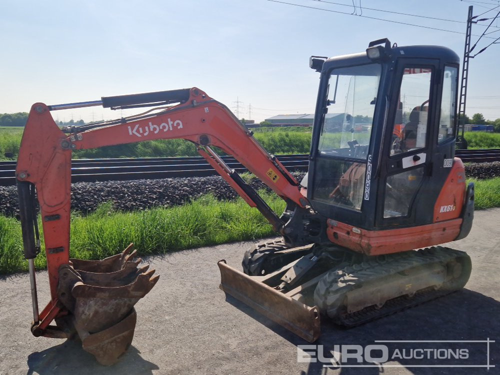 2013 Kubota KX61-3 - Minibagger: das Bild 1 2013 Kubota KX61-3 - Minibagger: das Bild 1