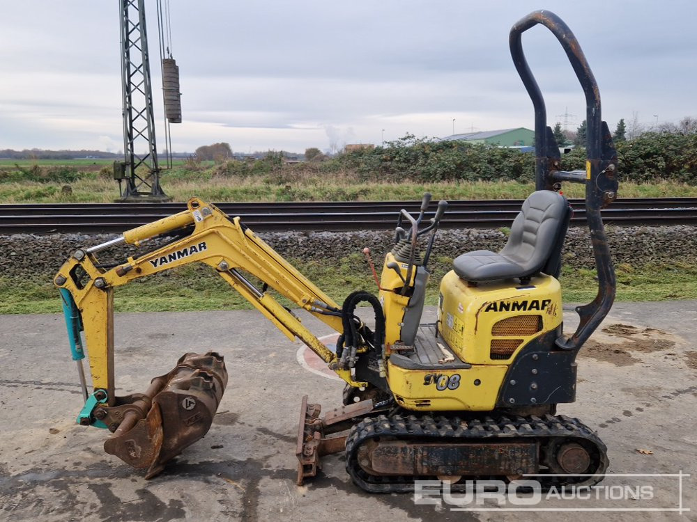 2013 Yanmar SV08-1A(S) - Minibagger: das Bild 2 2013 Yanmar SV08-1A(S) - Minibagger: das Bild 2
