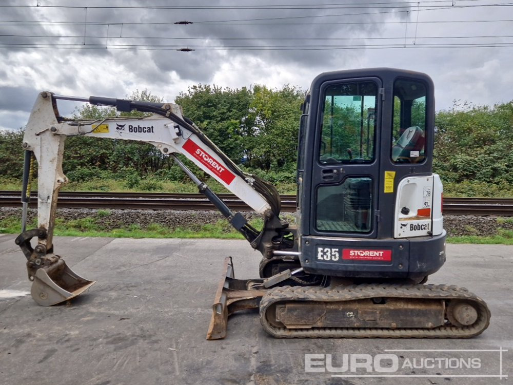 2014 Bobcat E35 EM - Minibagger: das Bild 3 2014 Bobcat E35 EM - Minibagger: das Bild 3