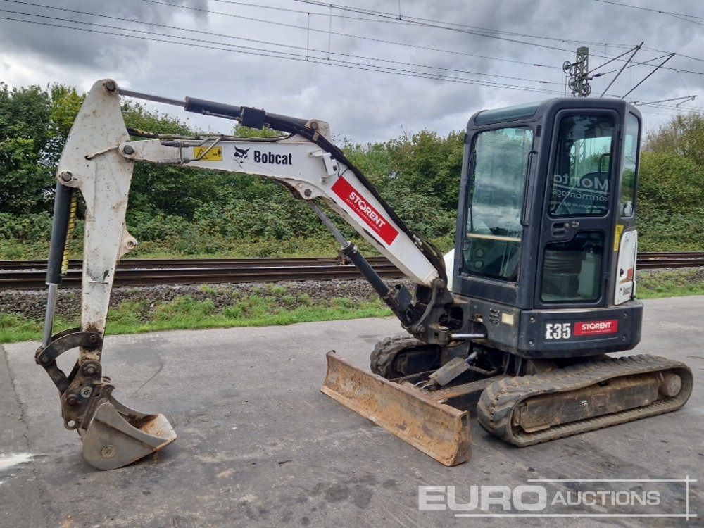 2014 Bobcat E35 EM - Minibagger: das Bild 2 2014 Bobcat E35 EM - Minibagger: das Bild 2