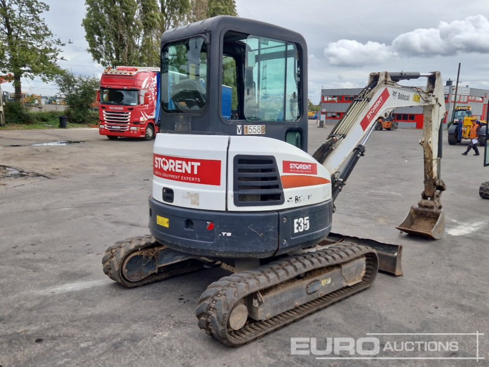2014 Bobcat E35 EM - Minibagger: das Bild 1 2014 Bobcat E35 EM - Minibagger: das Bild 1