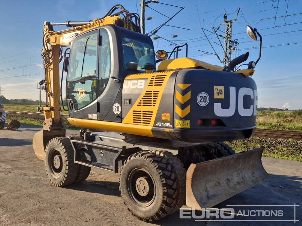 2014 JCB JS145W - Mobilbagger: das Bild 3 2014 JCB JS145W - Mobilbagger: das Bild 3