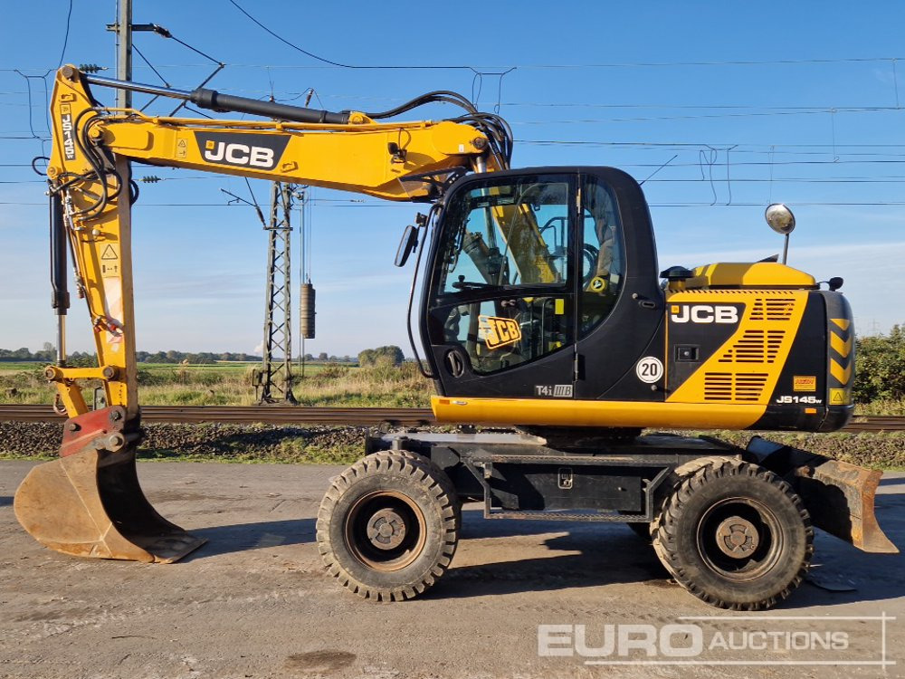 2014 JCB JS145W - Mobilbagger: das Bild 2 2014 JCB JS145W - Mobilbagger: das Bild 2