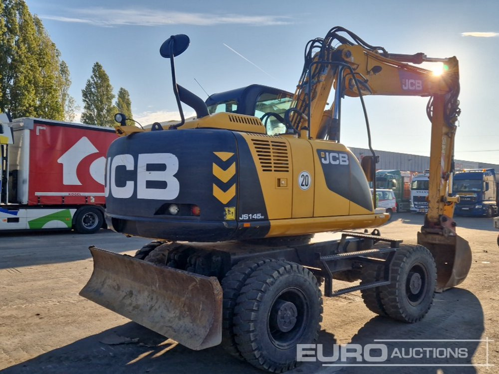 2014 JCB JS145W - Mobilbagger: das Bild 5 2014 JCB JS145W - Mobilbagger: das Bild 5