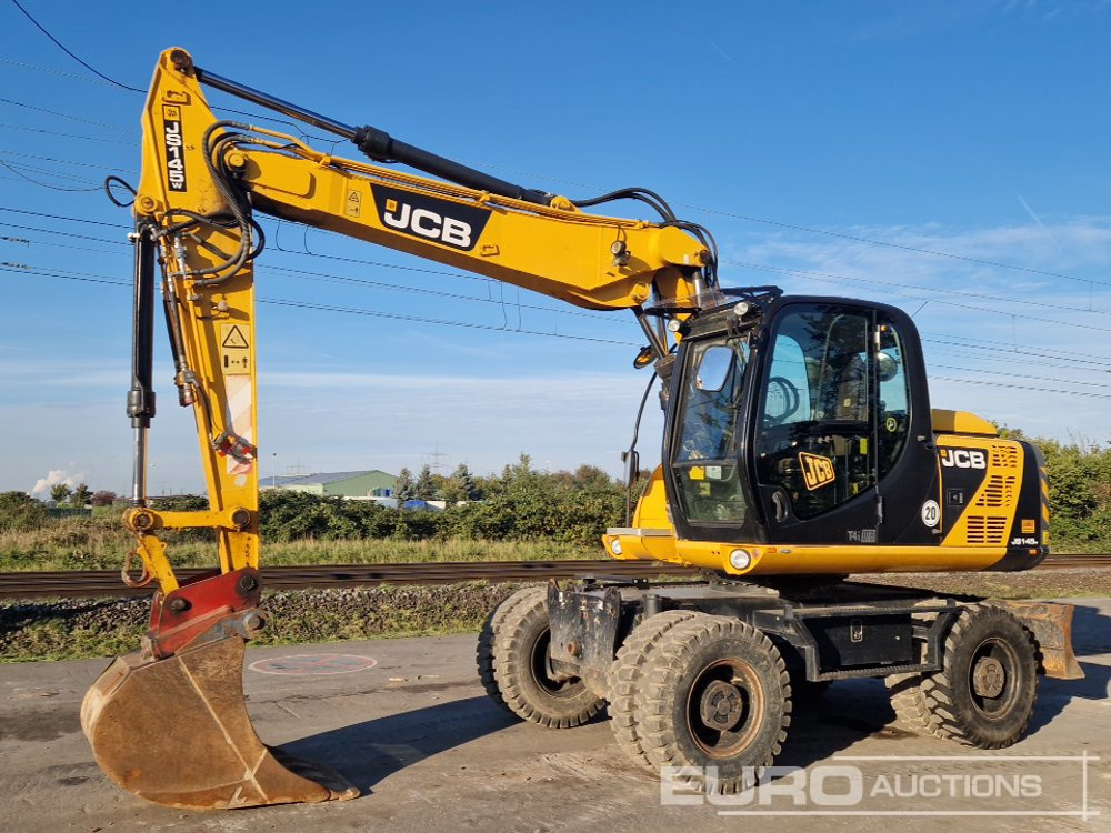 2014 JCB JS145W - Mobilbagger: das Bild 1 2014 JCB JS145W - Mobilbagger: das Bild 1