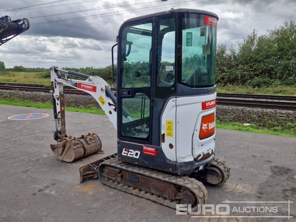 2015 Bobcat E20 - Minibagger: das Bild 3 2015 Bobcat E20 - Minibagger: das Bild 3