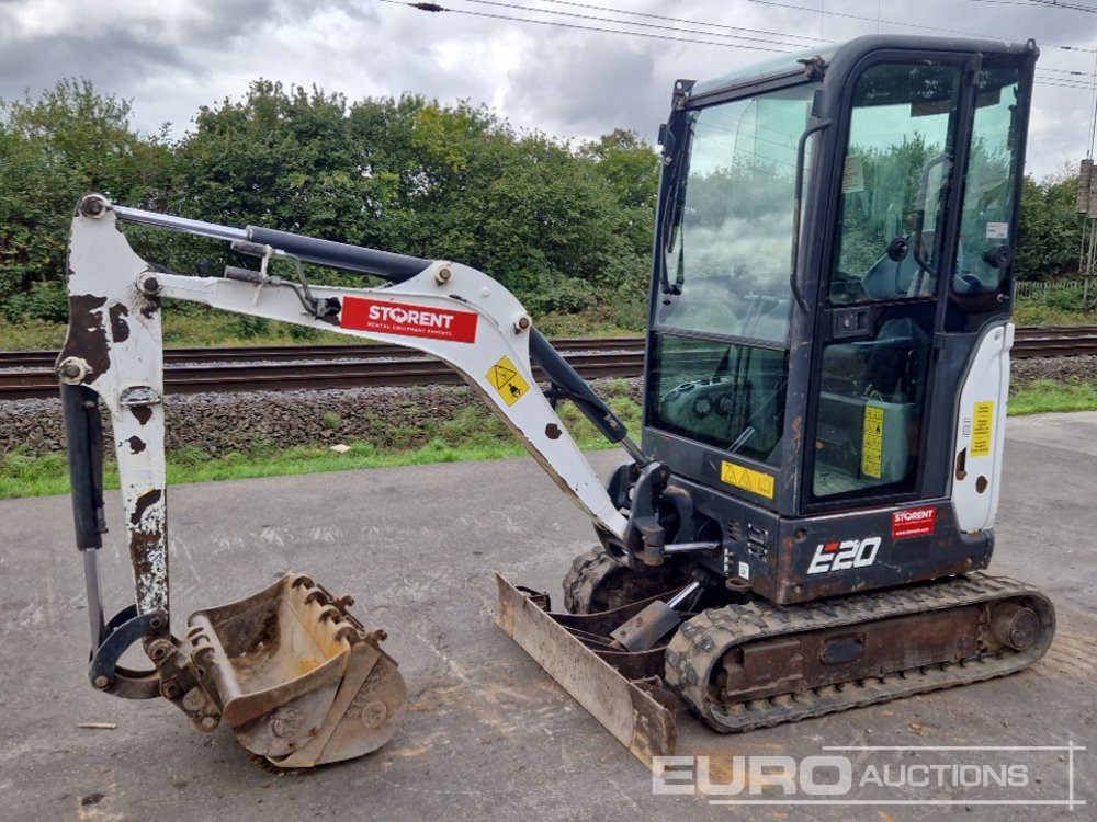 2015 Bobcat E20 - Minibagger: das Bild 1 2015 Bobcat E20 - Minibagger: das Bild 1