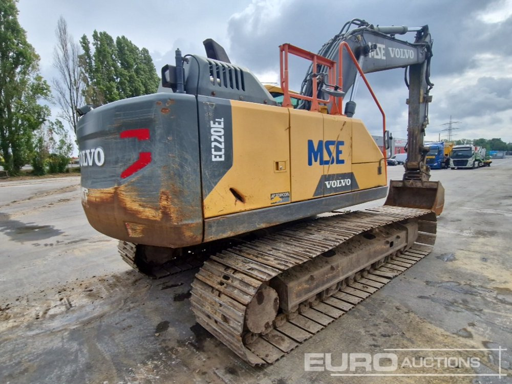 2016 Volvo EC220EL - Kettenbagger: das Bild 5 2016 Volvo EC220EL - Kettenbagger: das Bild 5