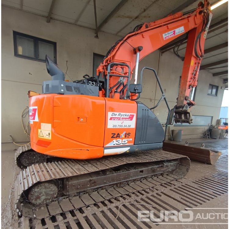 2017 Hitachi ZX135US-6 - Kettenbagger: das Bild 1 2017 Hitachi ZX135US-6 - Kettenbagger: das Bild 1