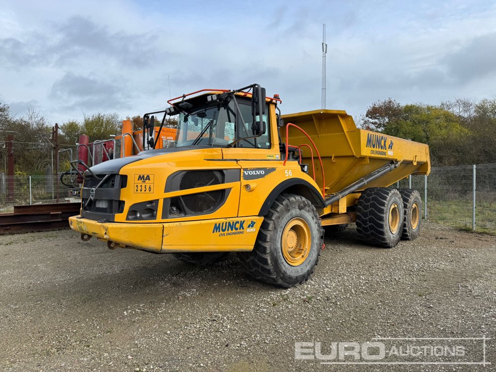 2018 Volvo A30G - Knickgelenkter Dumper: das Bild 1 2018 Volvo A30G - Knickgelenkter Dumper: das Bild 1