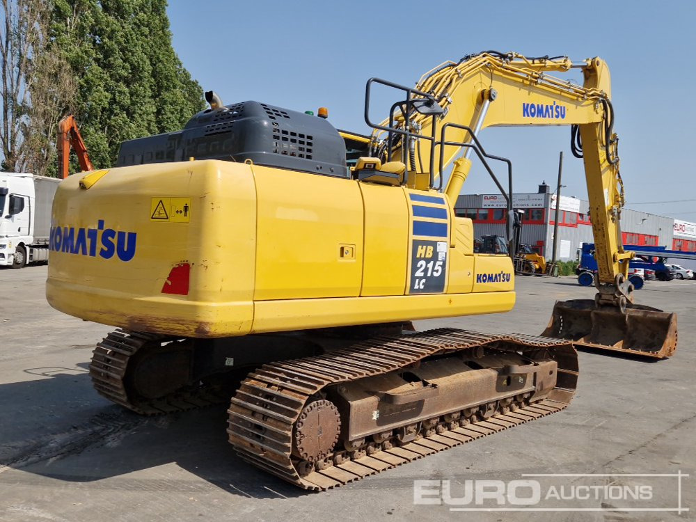 2019 Komatsu HB215LC-3 - Kettenbagger: das Bild 5 2019 Komatsu HB215LC-3 - Kettenbagger: das Bild 5