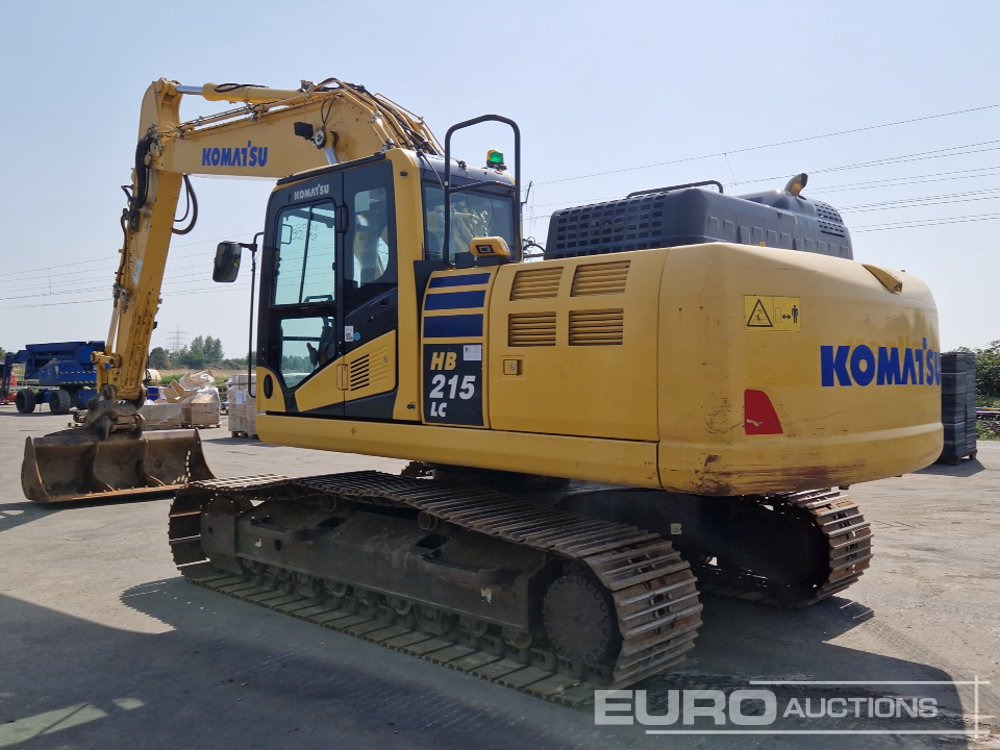 2019 Komatsu HB215LC-3 - Kettenbagger: das Bild 3 2019 Komatsu HB215LC-3 - Kettenbagger: das Bild 3
