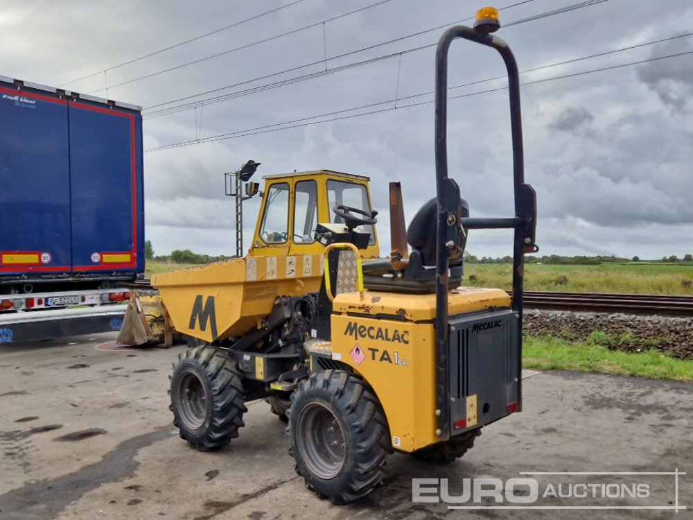 2019 Mecalac TA1EH - Mini-Kipper: das Bild 4 2019 Mecalac TA1EH - Mini-Kipper: das Bild 4