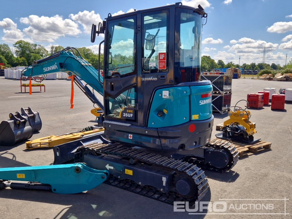 2024 Sunward SWE35UF-1 - Minibagger: das Bild 1 2024 Sunward SWE35UF-1 - Minibagger: das Bild 1