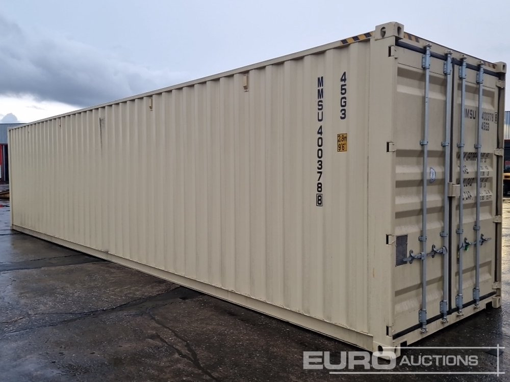2025 40' HQ Container, One Side 4 Doors, One End Door - Seecontainer: das Bild 4 2025 40' HQ Container, One Side 4 Doors, One End Door - Seecontainer: das Bild 4