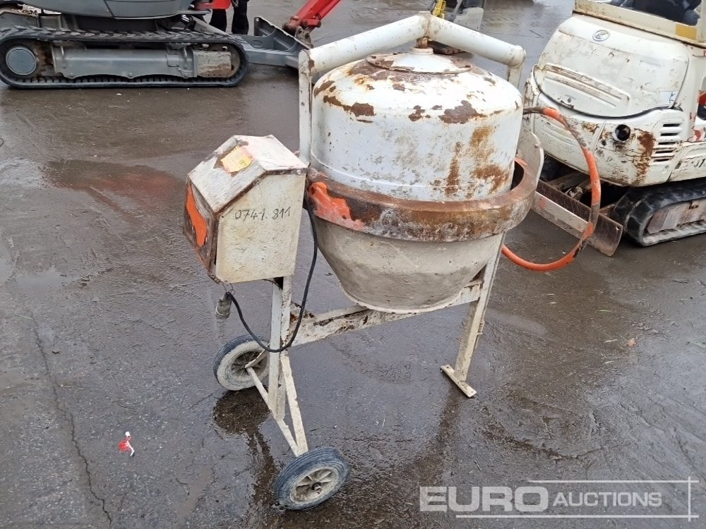 Altrad Electric Cement Mixer - Betonmischer: das Bild 3 Altrad Electric Cement Mixer - Betonmischer: das Bild 3
