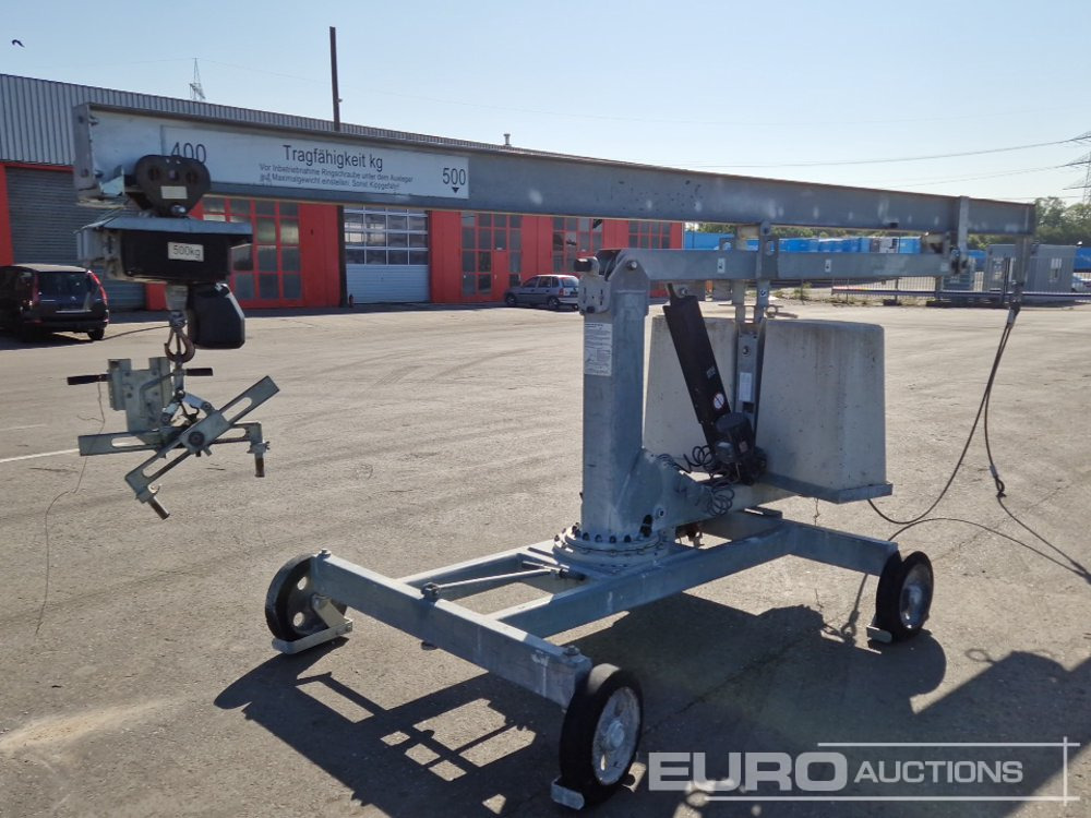 Böcker MK400 Mini Crane, 500Kg (Remote in Office) - Minikran: das Bild 4 Böcker MK400 Mini Crane, 500Kg (Remote in Office) - Minikran: das Bild 4