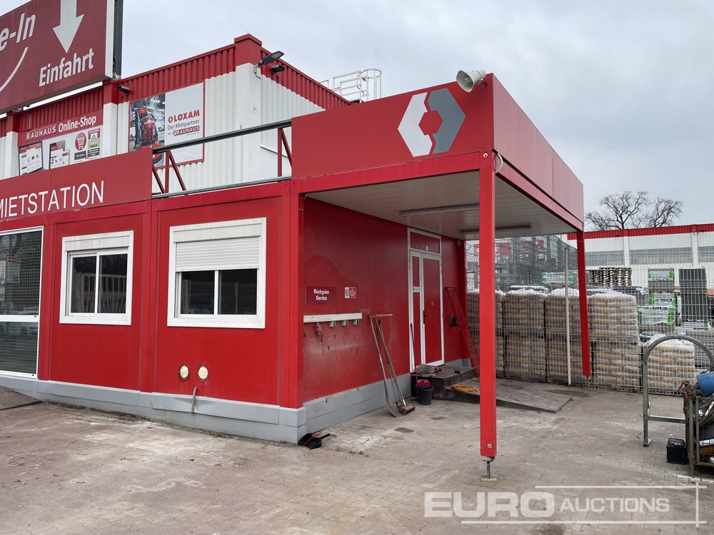 Container Module Office, 70m², 5 no. Containers (14m²), 2,4 Meter x 6.0 Meter (Must be Collected in Speyer, Germany by 29.05.2025, Seller will Disassemble Containers by Confirmed Loading Day) - Seecontainer: das Bild 2 Container Module Office, 70m², 5 no. Containers (14m²), 2,4 Meter x 6.0 Meter (Must be Collected in Speyer, Germany by 29.05.2025, Seller will Disassemble Containers by Confirmed Loading Day) - Seecontainer: das Bild 2