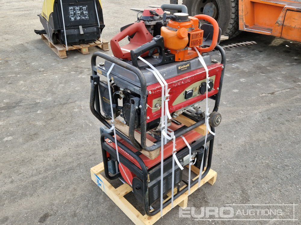 Honda EM4500SX + Einhell RT-PG3250 Mobile Generator (2 of), Tanaka THT200 + Hurricane HBH24 Hedge Trimmer (2 of), Bosch GBH2-26 Power Drill - Baugeräte: das Bild 3 Honda EM4500SX + Einhell RT-PG3250 Mobile Generator (2 of), Tanaka THT200 + Hurricane HBH24 Hedge Trimmer (2 of), Bosch GBH2-26 Power Drill - Baugeräte: das Bild 3