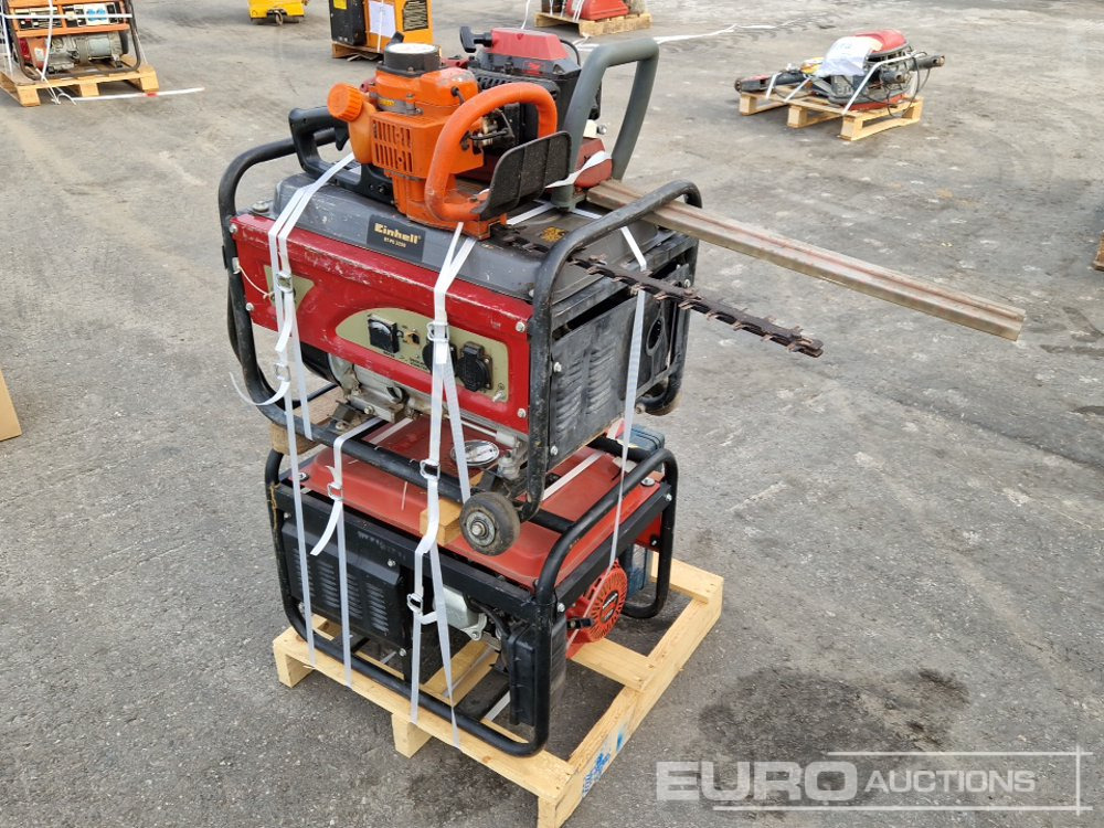 Honda EM4500SX + Einhell RT-PG3250 Mobile Generator (2 of), Tanaka THT200 + Hurricane HBH24 Hedge Trimmer (2 of), Bosch GBH2-26 Power Drill - Baugeräte: das Bild 4 Honda EM4500SX + Einhell RT-PG3250 Mobile Generator (2 of), Tanaka THT200 + Hurricane HBH24 Hedge Trimmer (2 of), Bosch GBH2-26 Power Drill - Baugeräte: das Bild 4