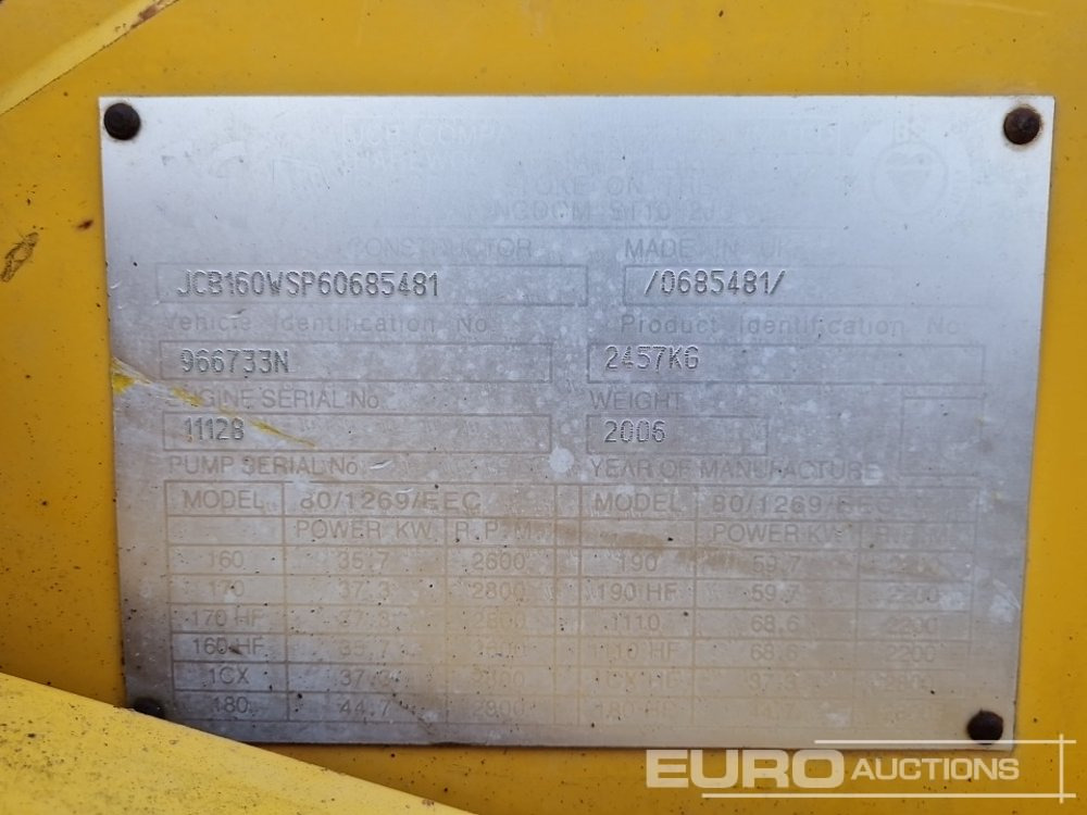 JCB 160 Robot - Kompaktlader: das Bild 2 JCB 160 Robot - Kompaktlader: das Bild 2