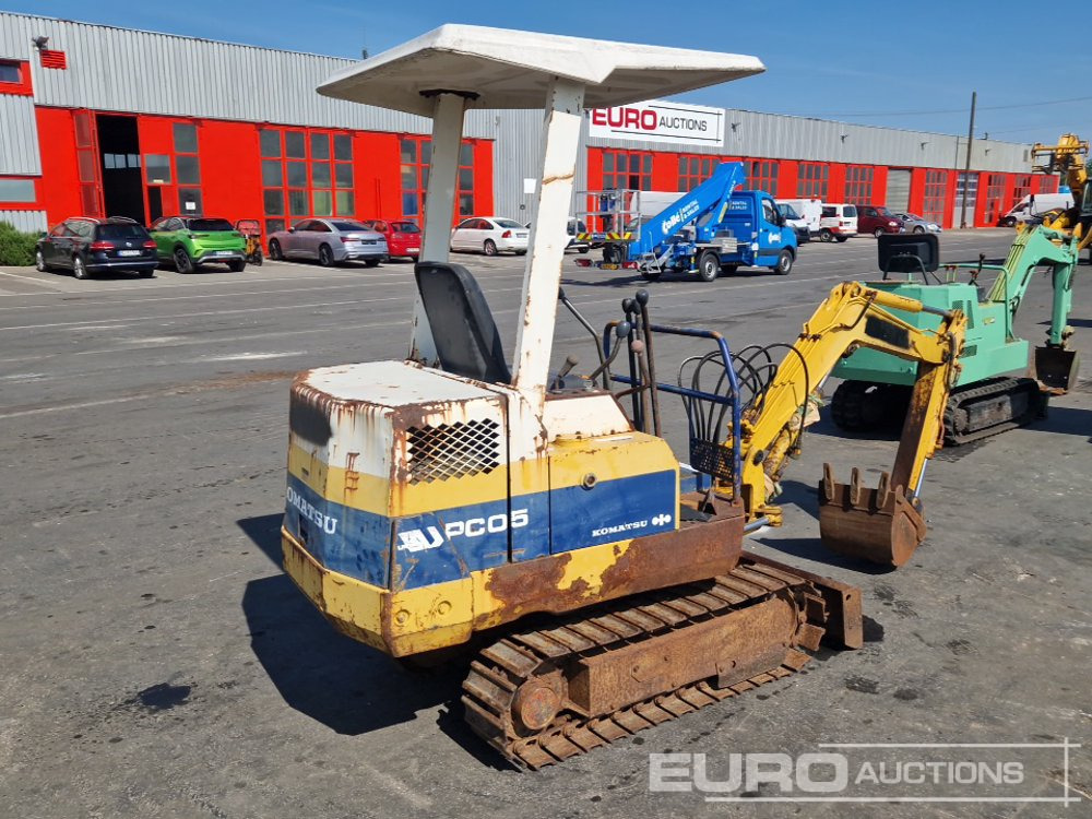 Komatsu PC05-6 - Minibagger: das Bild 4 Komatsu PC05-6 - Minibagger: das Bild 4