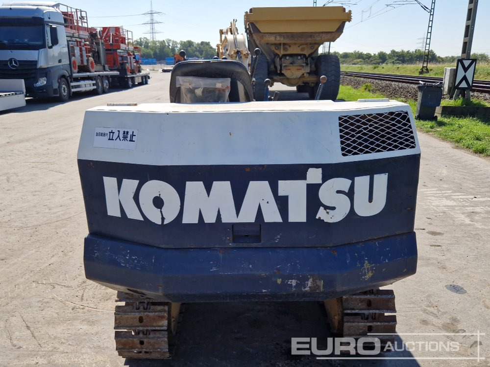 Komatsu PC10-5 - Minibagger: das Bild 4 Komatsu PC10-5 - Minibagger: das Bild 4