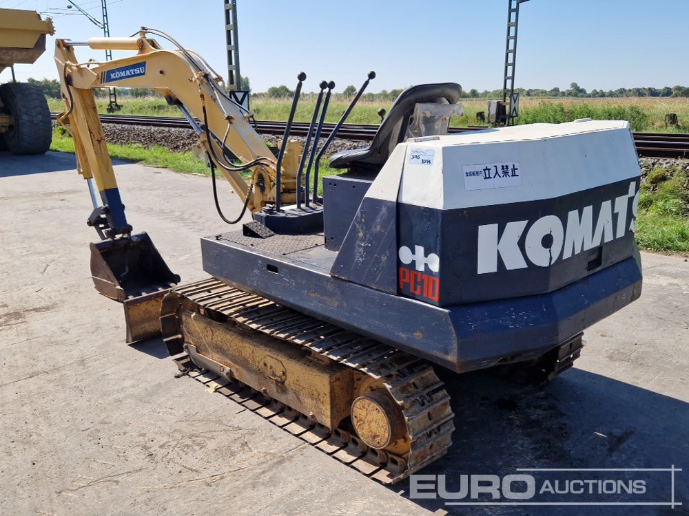 Komatsu PC10-5 - Minibagger: das Bild 3 Komatsu PC10-5 - Minibagger: das Bild 3