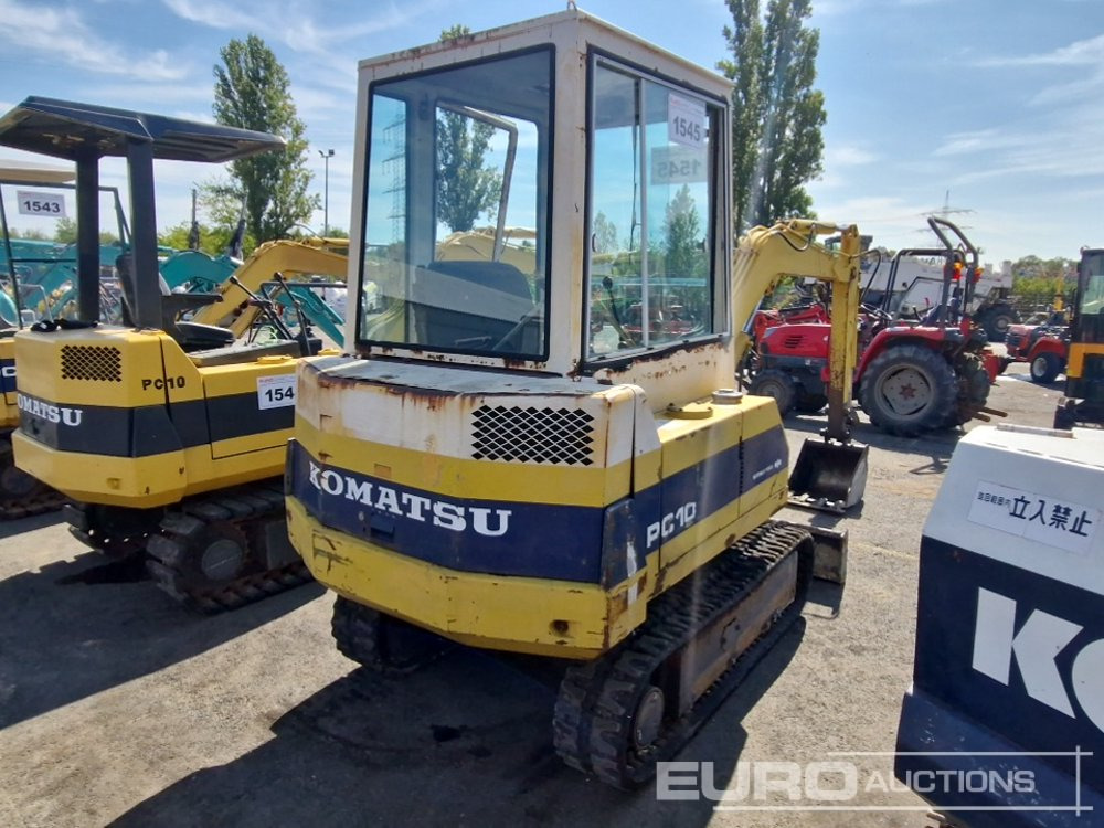 Komatsu PC10-6 - Minibagger: das Bild 3 Komatsu PC10-6 - Minibagger: das Bild 3