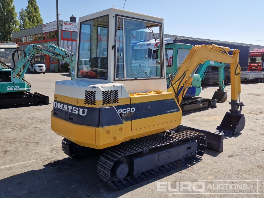 Komatsu PC20-6 - Minibagger: das Bild 5 Komatsu PC20-6 - Minibagger: das Bild 5