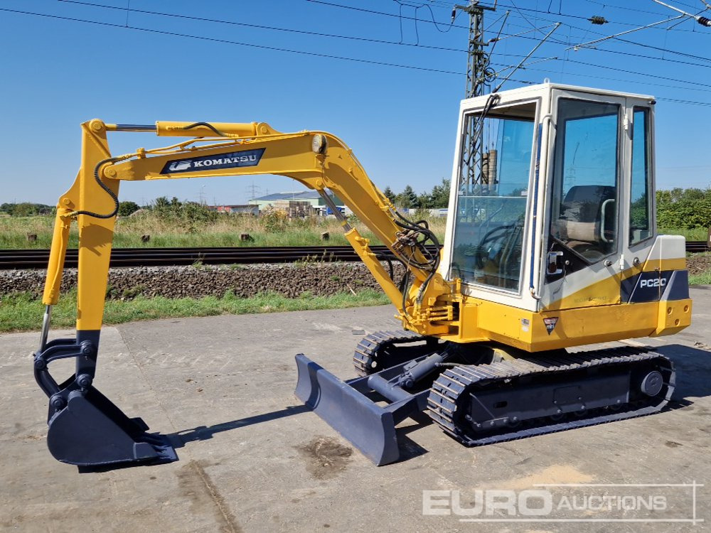 Komatsu PC20-6 - Minibagger: das Bild 1 Komatsu PC20-6 - Minibagger: das Bild 1