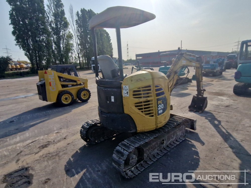 Komatsu PC20 MR-2 - Minibagger: das Bild 5 Komatsu PC20 MR-2 - Minibagger: das Bild 5