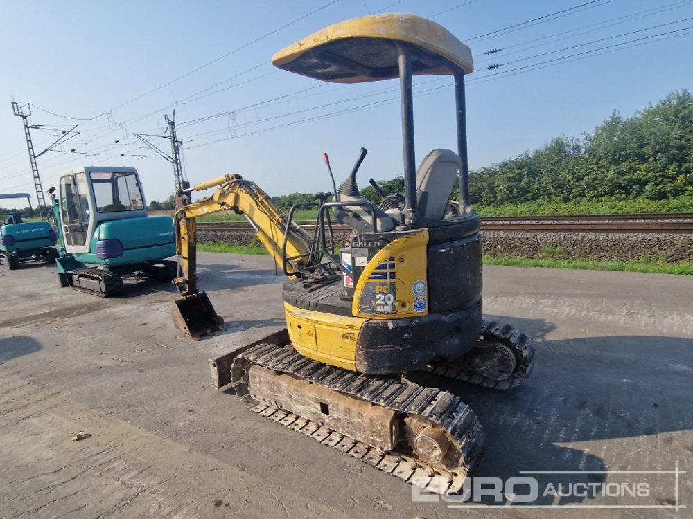 Komatsu PC20 MR-2 - Minibagger: das Bild 3 Komatsu PC20 MR-2 - Minibagger: das Bild 3