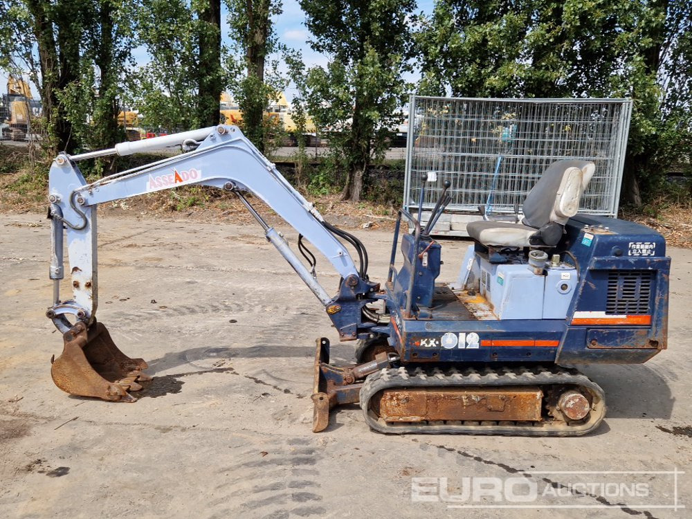 Kubota KX-012 - Minibagger: das Bild 2 Kubota KX-012 - Minibagger: das Bild 2