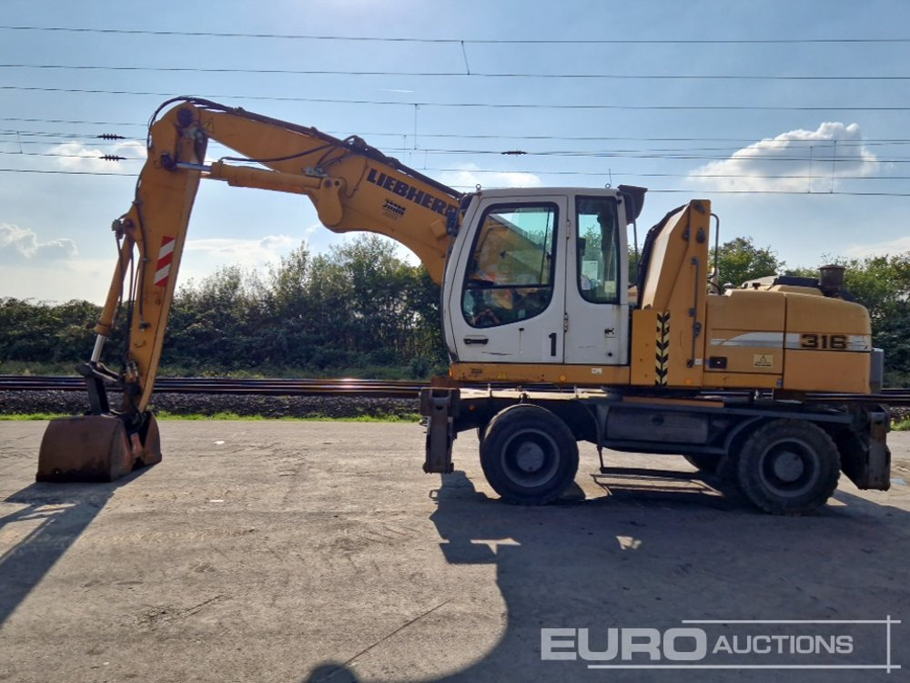 Liebherr A316 LITRONIC - Mobilbagger: das Bild 2 Liebherr A316 LITRONIC - Mobilbagger: das Bild 2