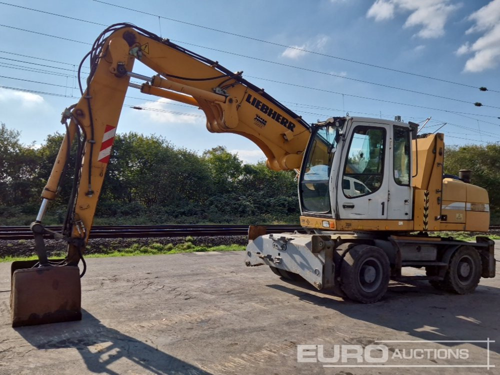 Liebherr A316 LITRONIC - Mobilbagger: das Bild 1 Liebherr A316 LITRONIC - Mobilbagger: das Bild 1