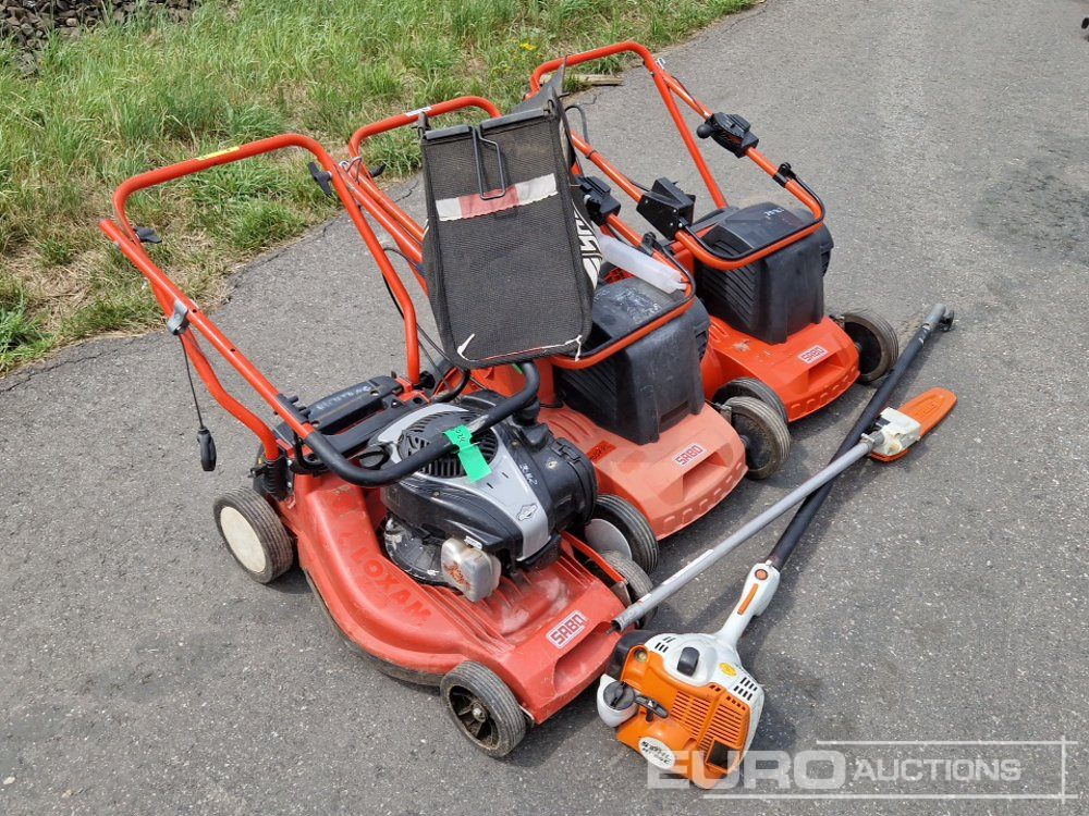Sabo Electric Walk Behind Lawnmowers (2 of), Petrol Lawnmower, Stihl Petrol Hedge Cutter - Baugeräte: das Bild 4 Sabo Electric Walk Behind Lawnmowers (2 of), Petrol Lawnmower, Stihl Petrol Hedge Cutter - Baugeräte: das Bild 4
