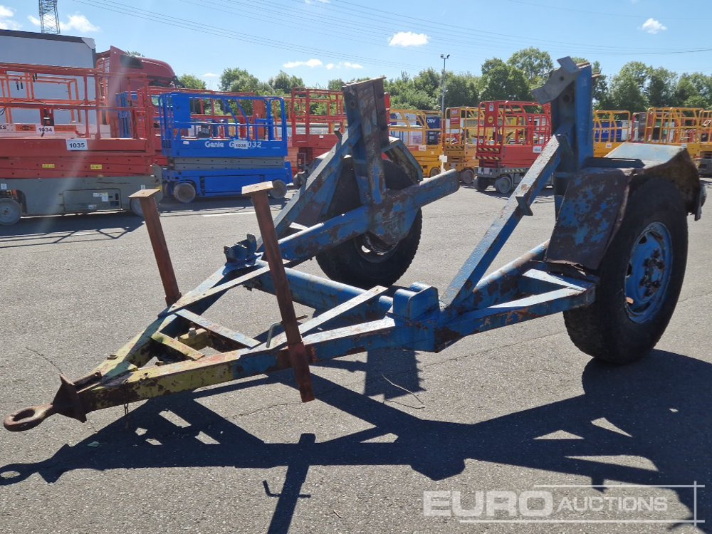 Single Axle Cable Reel Trailer - Kabeltrommelanhänger: das Bild 1 Single Axle Cable Reel Trailer - Kabeltrommelanhänger: das Bild 1