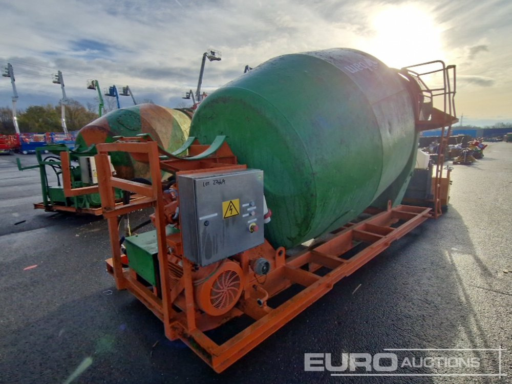 Truck Mounted Cement Mixer - Betonmischer: das Bild 1 Truck Mounted Cement Mixer - Betonmischer: das Bild 1