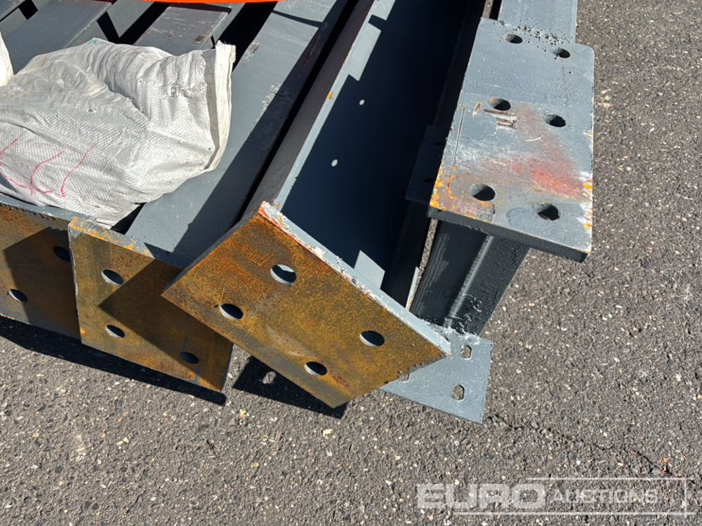 Unused 2025 100' X 50' X 16' Galvanized Steel Structure Building, 5' X 20' Bracket, 12 Pillars, 12 Rafters, 8 Roof Supports, 8 Side Brackets - Wohncontainer: das Bild 5 Unused 2025 100' X 50' X 16' Galvanized Steel Structure Building, 5' X 20' Bracket, 12 Pillars, 12 Rafters, 8 Roof Supports, 8 Side Brackets - Wohncontainer: das Bild 5