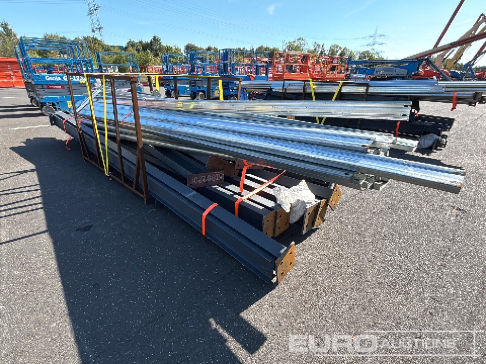 Unused 2025 100' X 50' X 16' Galvanized Steel Structure Building, 5' X 20' Bracket, 12 Pillars, 12 Rafters, 8 Roof Supports, 8 Side Brackets - Wohncontainer: das Bild 4 Unused 2025 100' X 50' X 16' Galvanized Steel Structure Building, 5' X 20' Bracket, 12 Pillars, 12 Rafters, 8 Roof Supports, 8 Side Brackets - Wohncontainer: das Bild 4