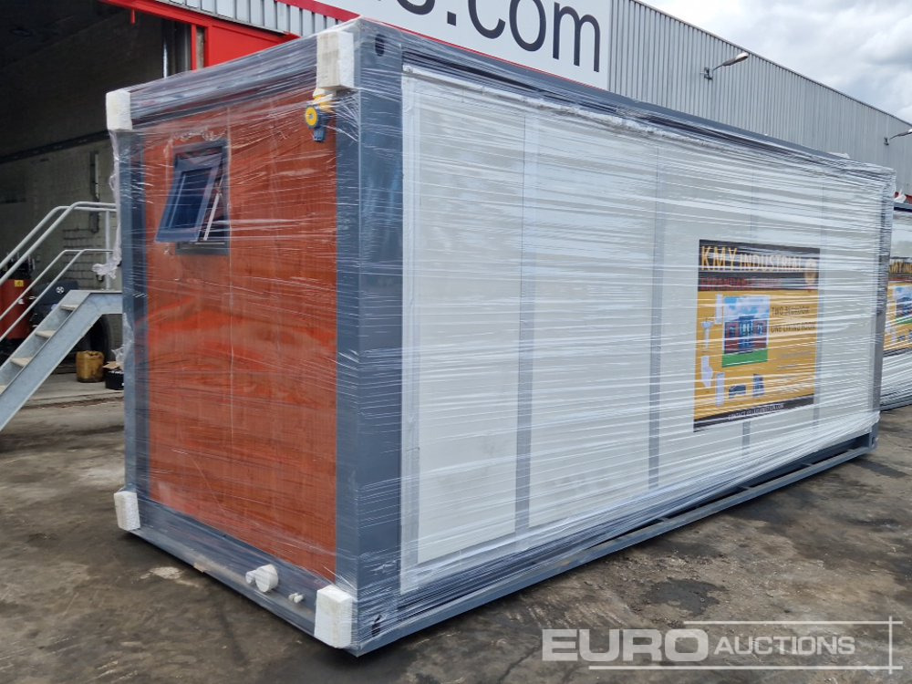 Unused 2025 KMY Industrial Expandable Container House, Two Bedrooms, One Living Room, C/W Shower Room, Wash Basin, Toilet, L-Shaped Cabinet, Unfolded Size: L5800XW6300XH2480mm - Seecontainer: das Bild 5 Unused 2025 KMY Industrial Expandable Container House, Two Bedrooms, One Living Room, C/W Shower Room, Wash Basin, Toilet, L-Shaped Cabinet, Unfolded Size: L5800XW6300XH2480mm - Seecontainer: das Bild 5