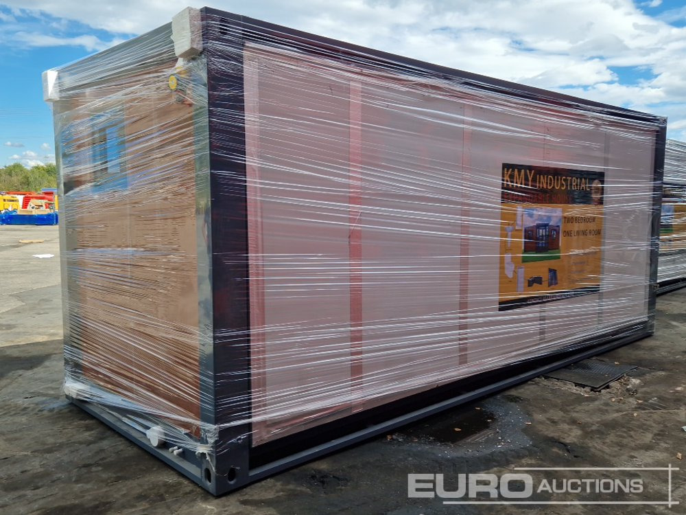 Unused 2025 KMY Industrial Expandable Container House, Two Bedrooms, One Living Room, C/W Shower Room, Wash Basin, Toilet, L-Shaped Cabinet, Unfolded Size: L5800XW6300XH2480mm - Seecontainer: das Bild 5 Unused 2025 KMY Industrial Expandable Container House, Two Bedrooms, One Living Room, C/W Shower Room, Wash Basin, Toilet, L-Shaped Cabinet, Unfolded Size: L5800XW6300XH2480mm - Seecontainer: das Bild 5