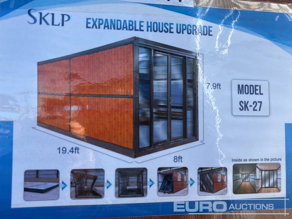 Unused 2025 SKLP SK-27 - Wohncontainer: das Bild 1 Unused 2025 SKLP SK-27 - Wohncontainer: das Bild 1
