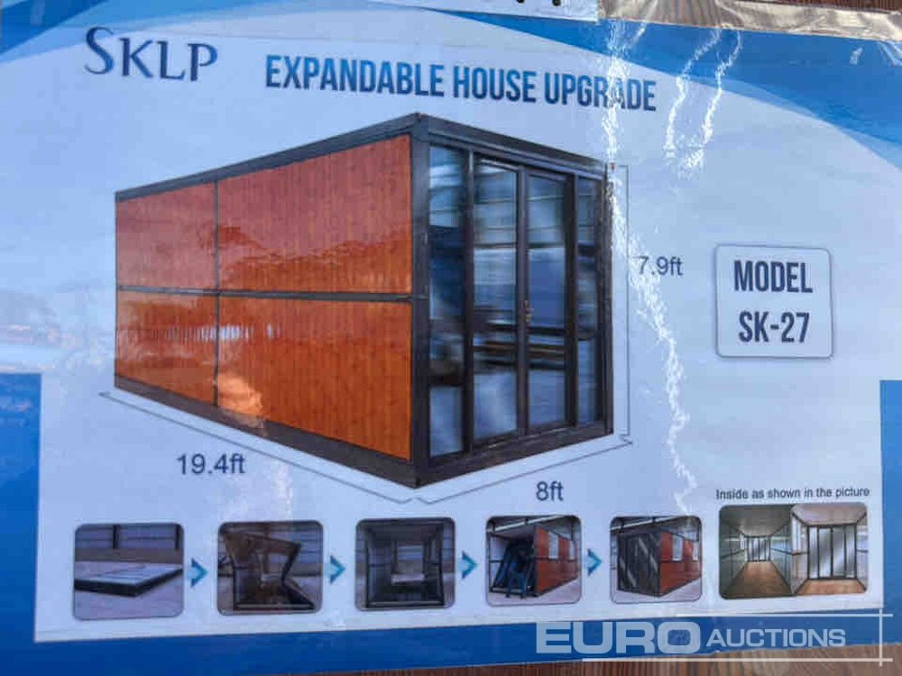 Unused 2025 SKLP SK-27 - Wohncontainer: das Bild 1 Unused 2025 SKLP SK-27 - Wohncontainer: das Bild 1