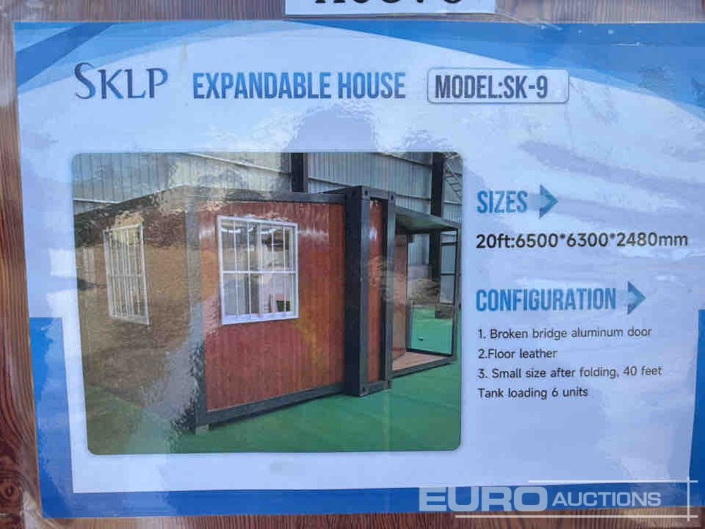 Unused 2025 SKLP SK-9 - Wohncontainer: das Bild 1 Unused 2025 SKLP SK-9 - Wohncontainer: das Bild 1